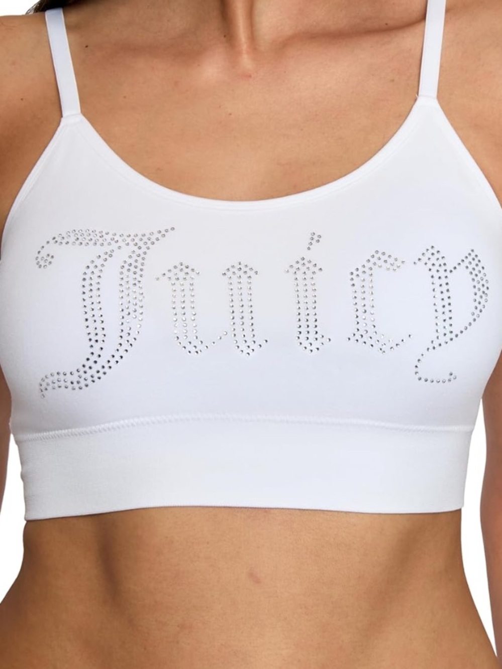 Juicy Couture Crystal Logo Lounge Bras. NWT. Size 2X SET OF TWO.